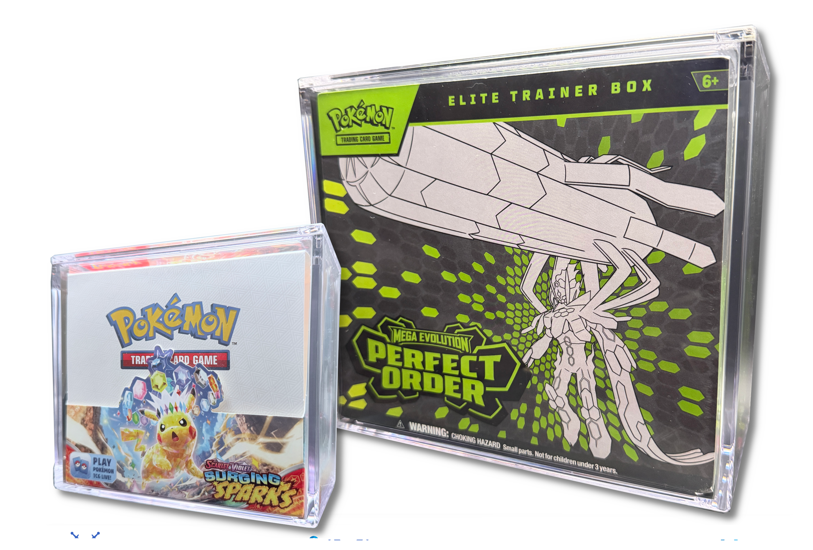 Pokémon acrylic display dcases by Display Armour