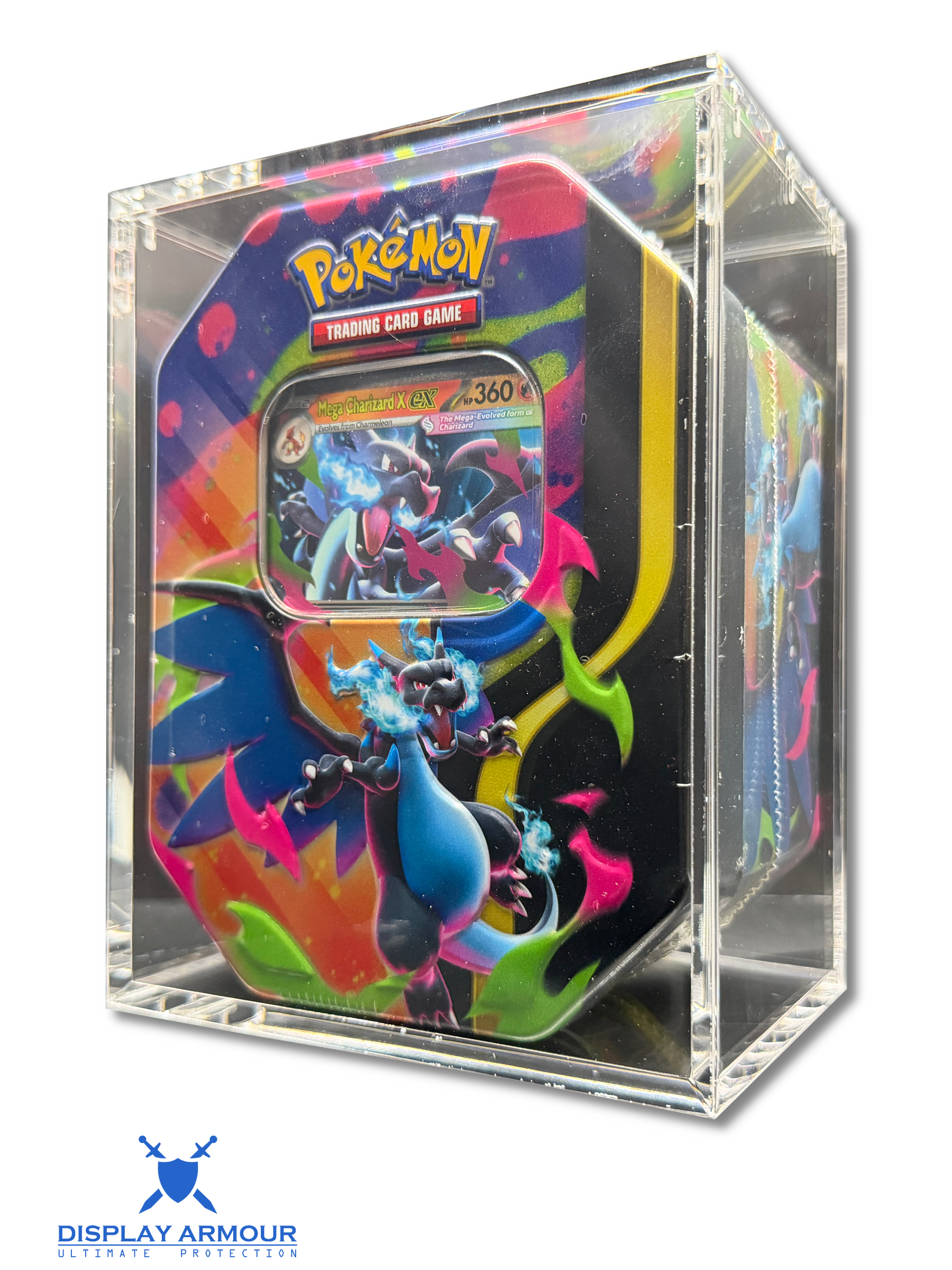 Display Armour Pokémon Sleeved Booster acrylic display case protecting a sleeved Pokémon booster pack