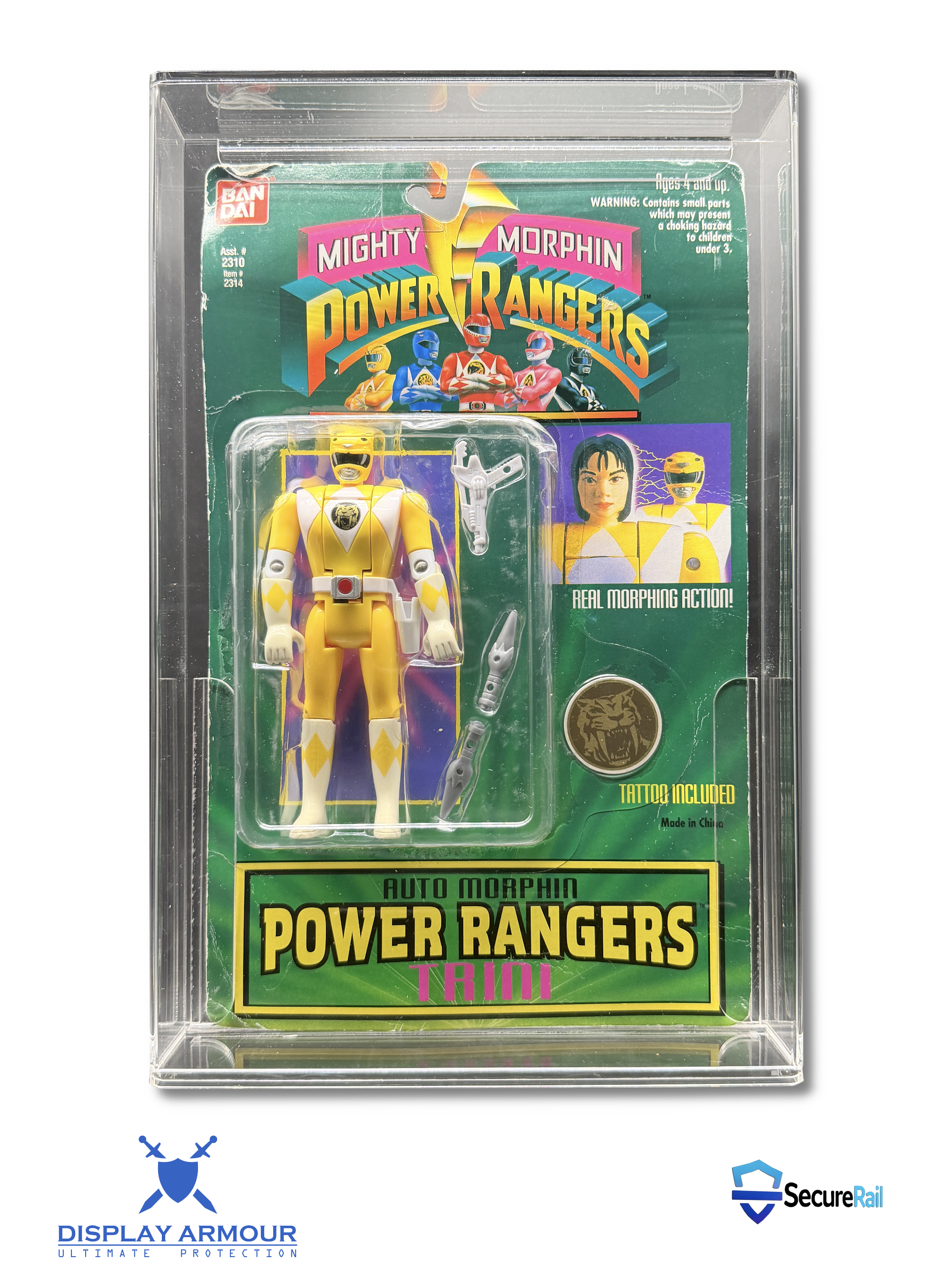 Power Rangers Display Cases – For Vintage Bandai Figures | Display Armour