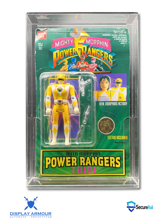 Power Rangers Bandai MOC Action Figure Display Case – UV Acrylic Protector