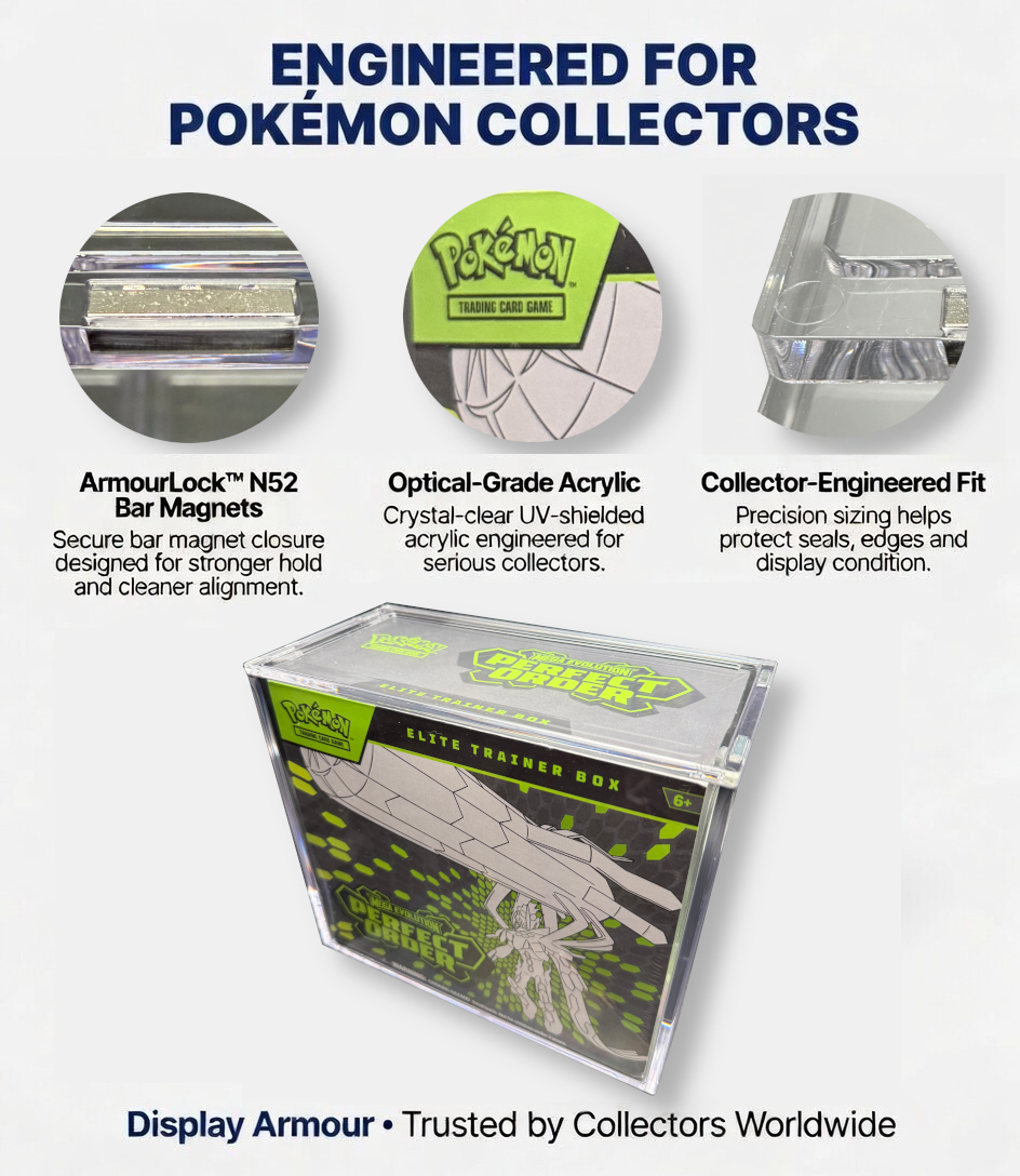 Premium protection for Pokémon Elite Trainer Box collectors
