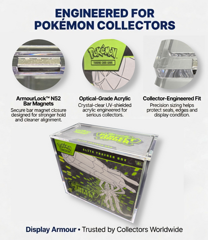 Premium protection for Pokémon Elite Trainer Box collectors