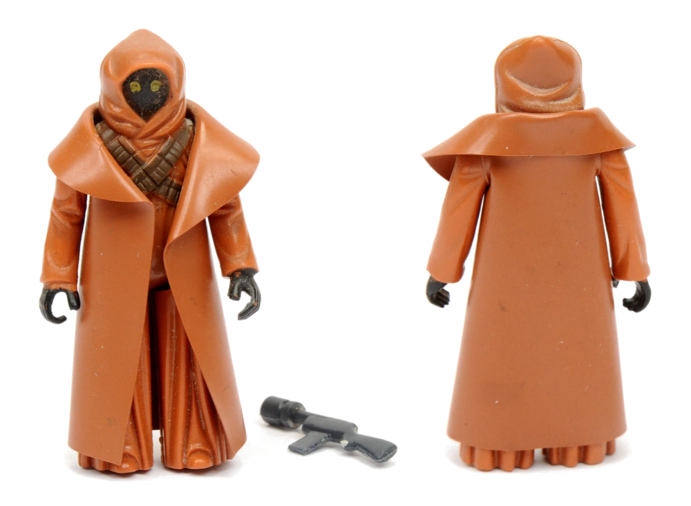 Vintage Star Wars vinyl cape jawa collector grail