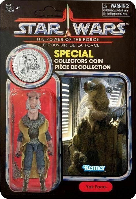 Yak Face Power of the Force vintage Star Wars figure