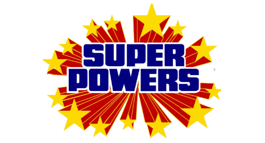 Kenner & McFarlane Super Powers logo