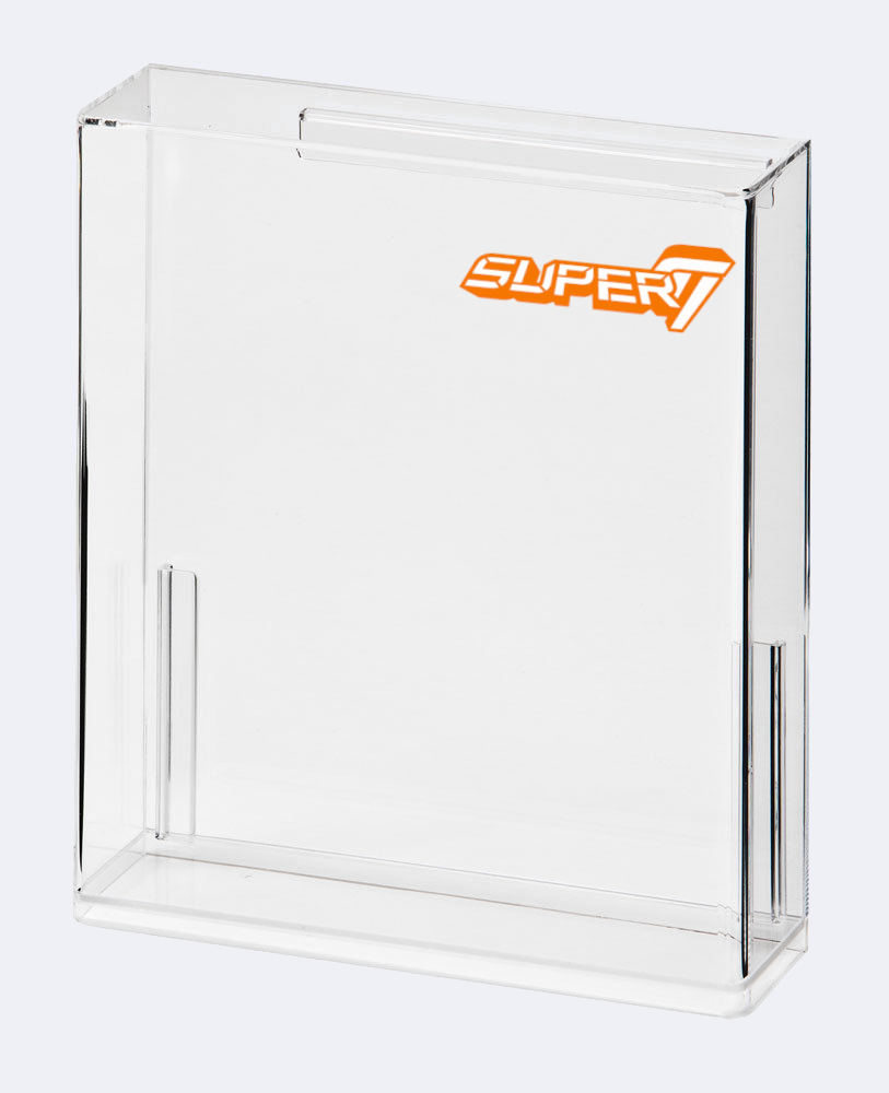 ReAction Super 7 Action Figure Display Case - Premium Acrylic Protection by Display Armour