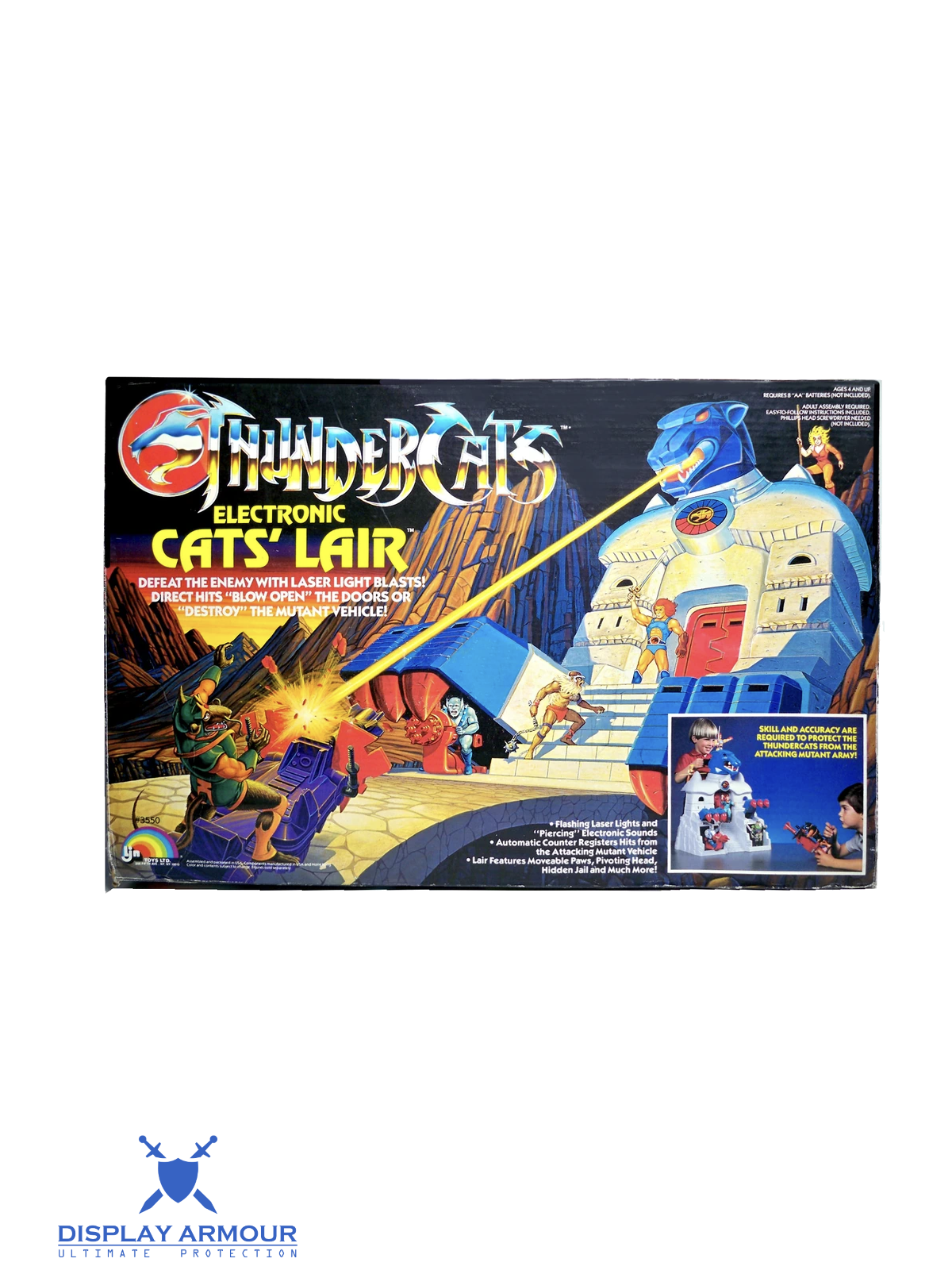 Cats Lair near mint boxed vintage ThunderCats LJN playset