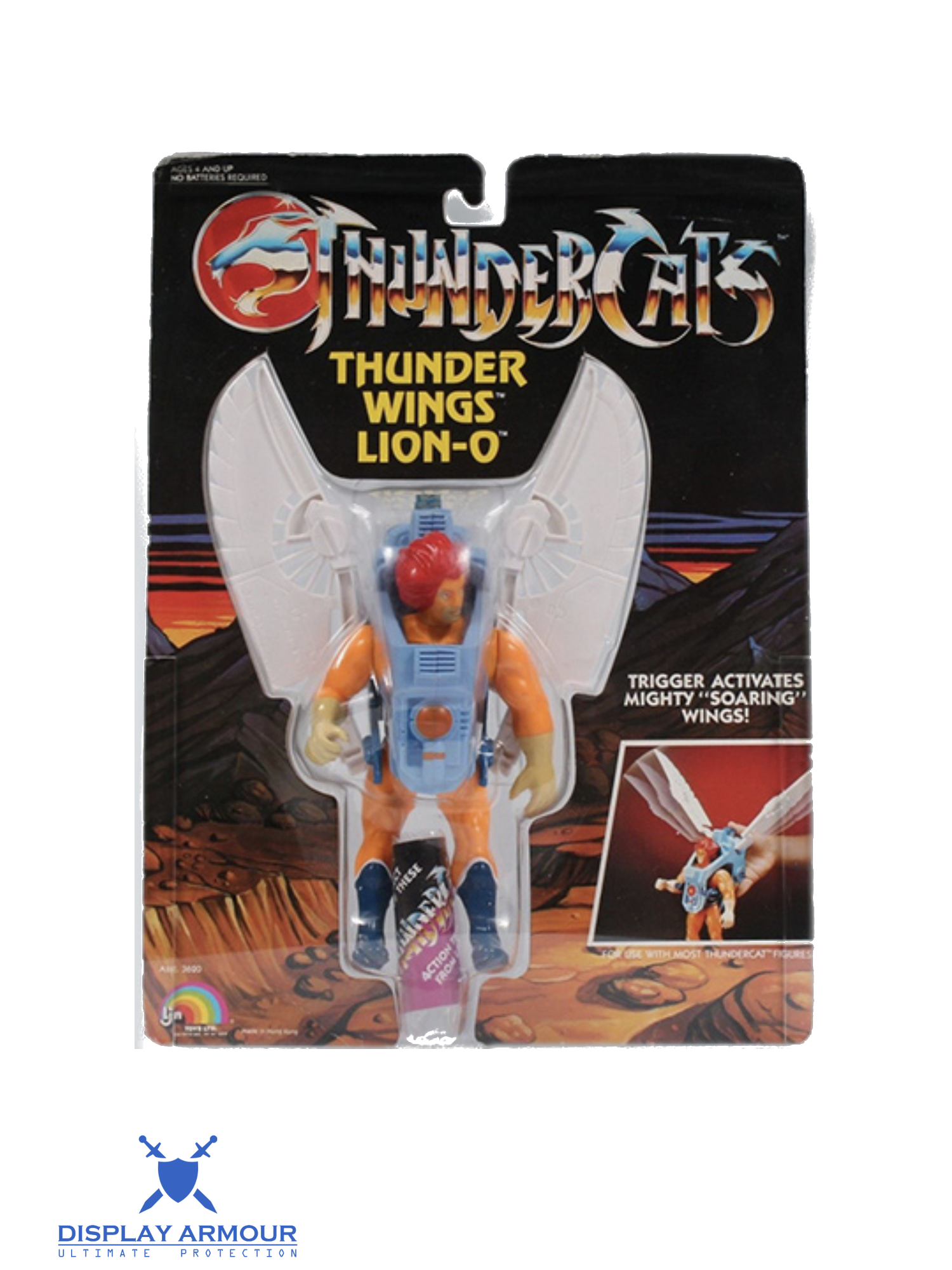 Thunderwings Lion-O mint on card vintage ThunderCats LJN figure