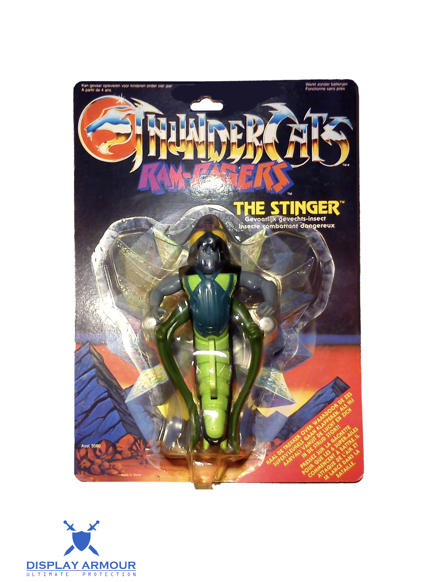 Dutch The Stinger mint in sealed box vintage ThunderCats LJN toy