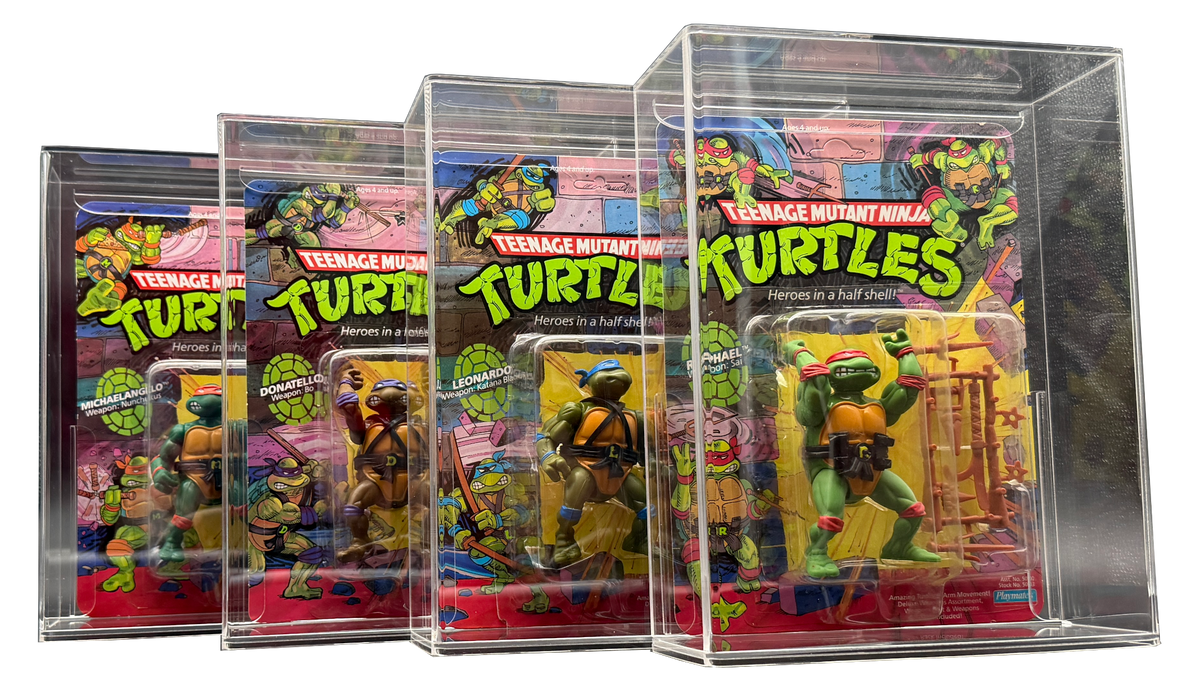 Carded figure display protection