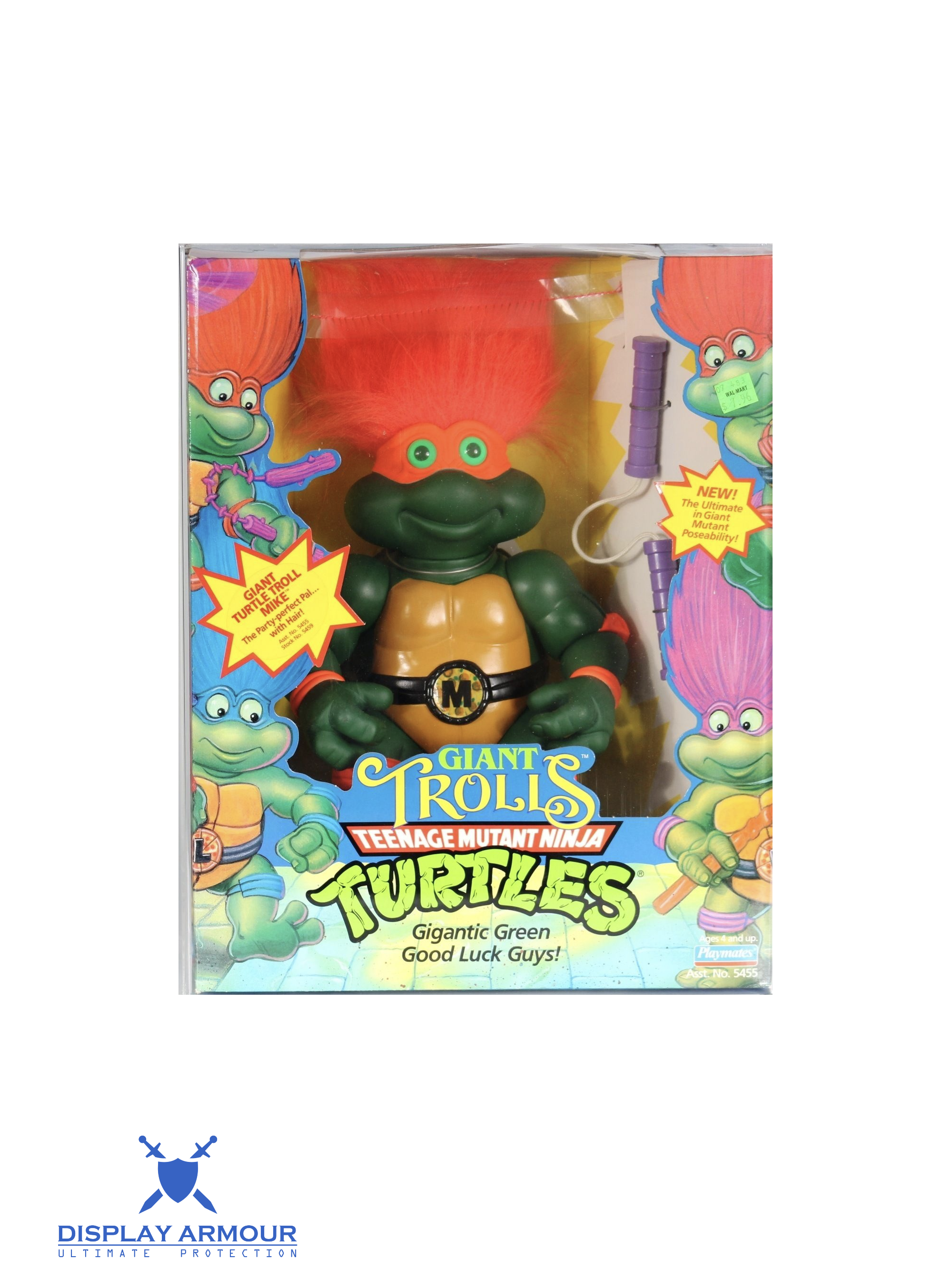 Giant Turtle Trolls 1994 vintage TMNT Playmates figures