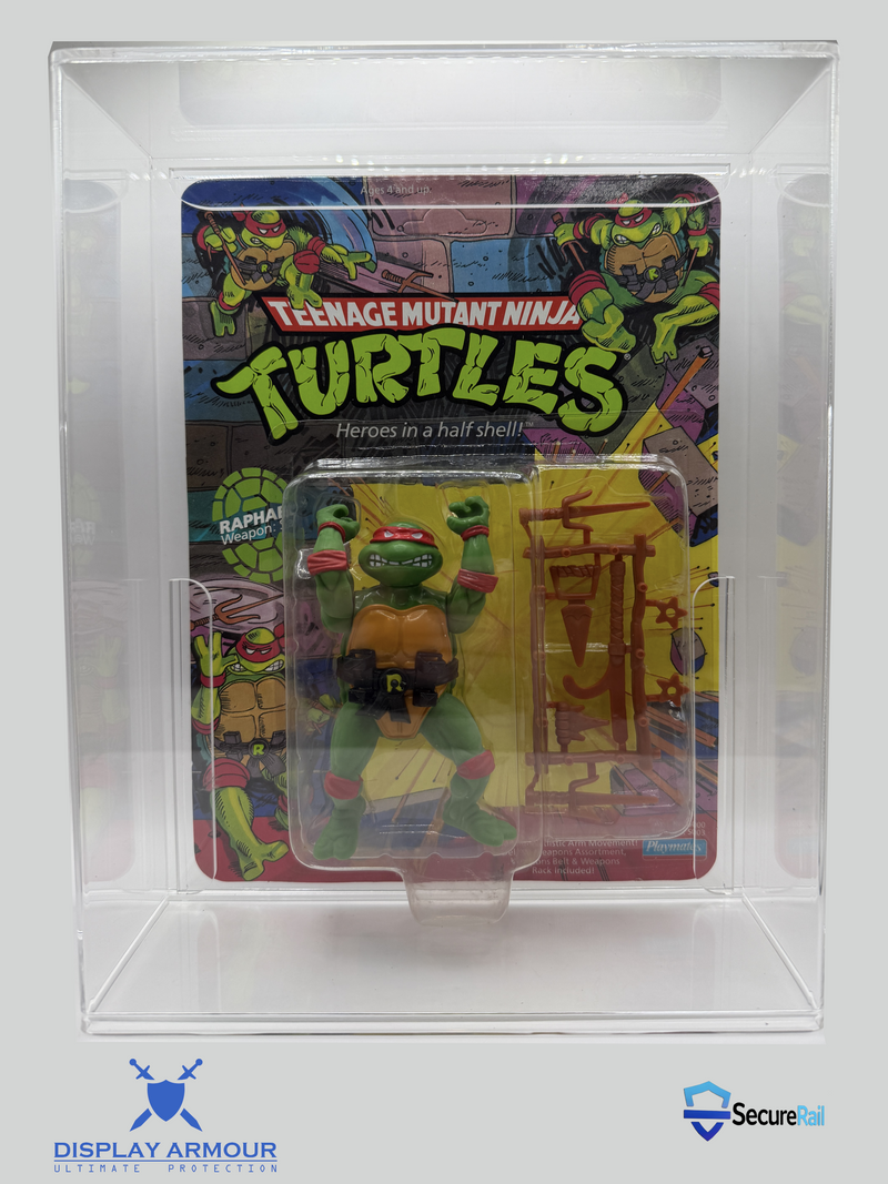 Teenage Mutant Ninja Turtles action figure in packaging on a white background