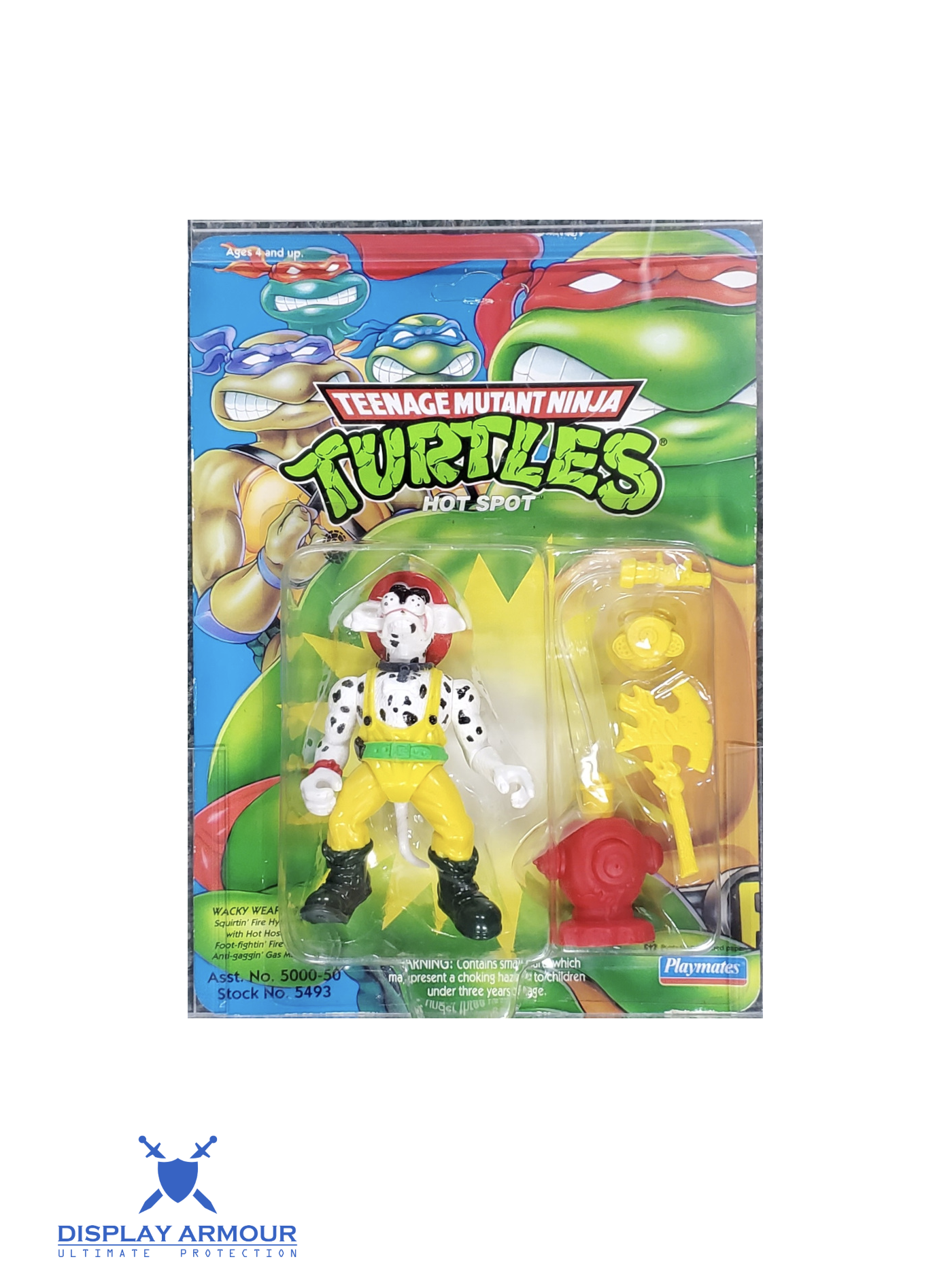 Hot Spot 1993 vintage TMNT Playmates figure