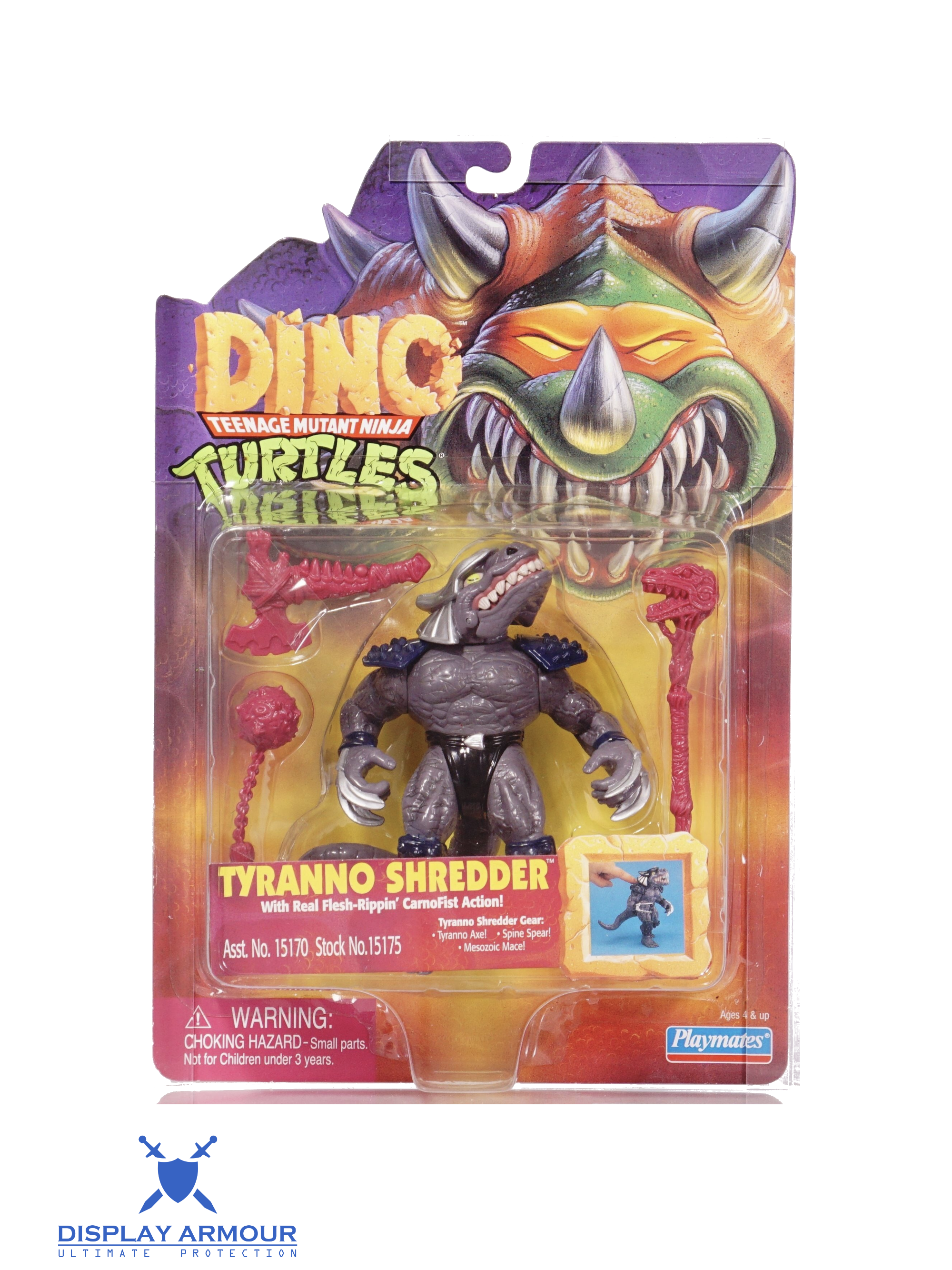Tyranno Shredder 1997 vintage TMNT Playmates figure