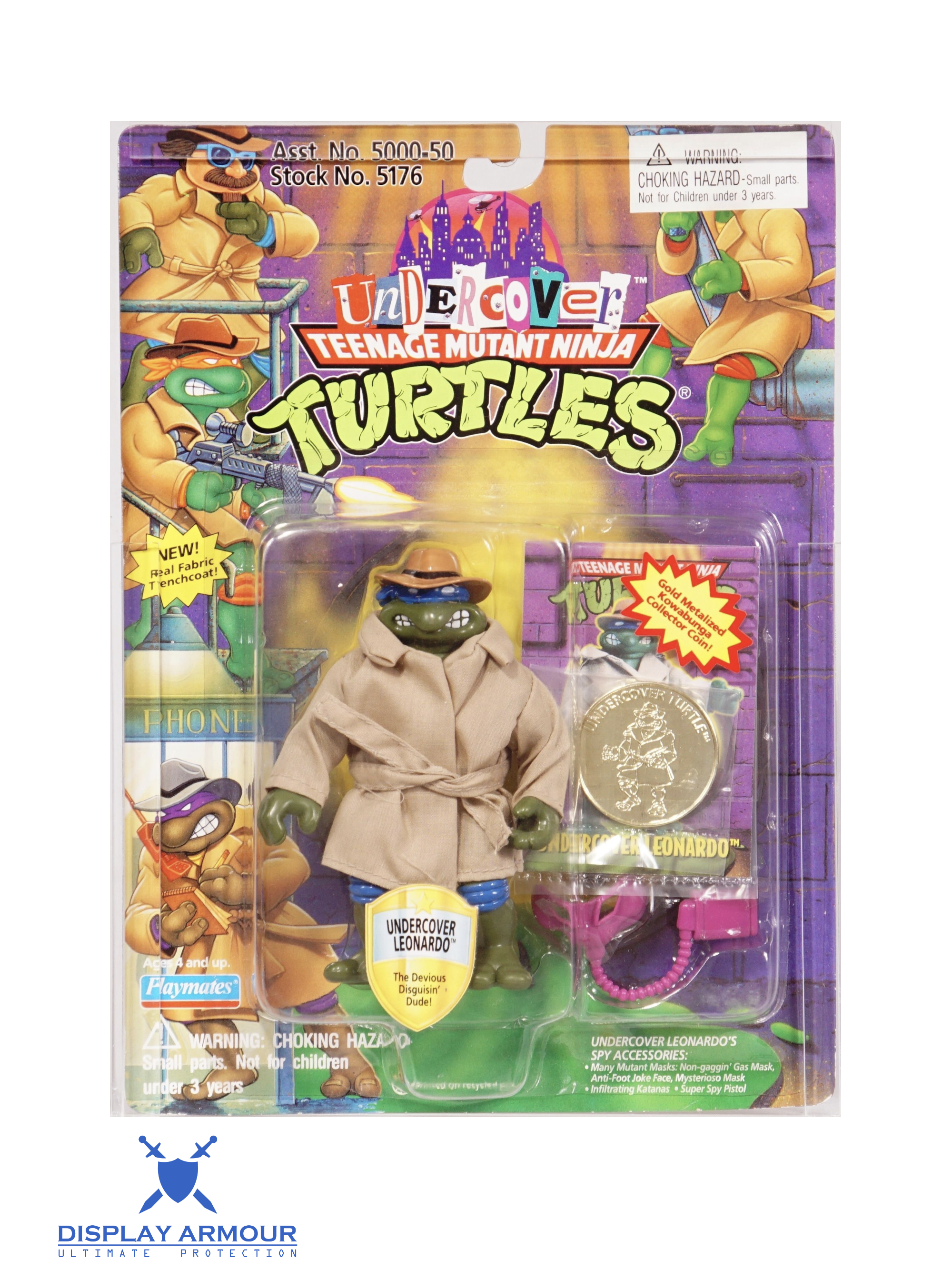 Undercover Turtles 1994 vintage TMNT Playmates figures