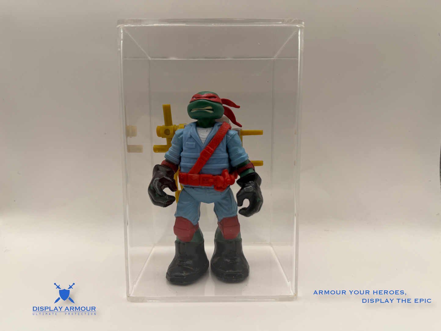 Teenage Mutant Ninja Turtles Playmates Action Figure Loose Acrylic Display Case