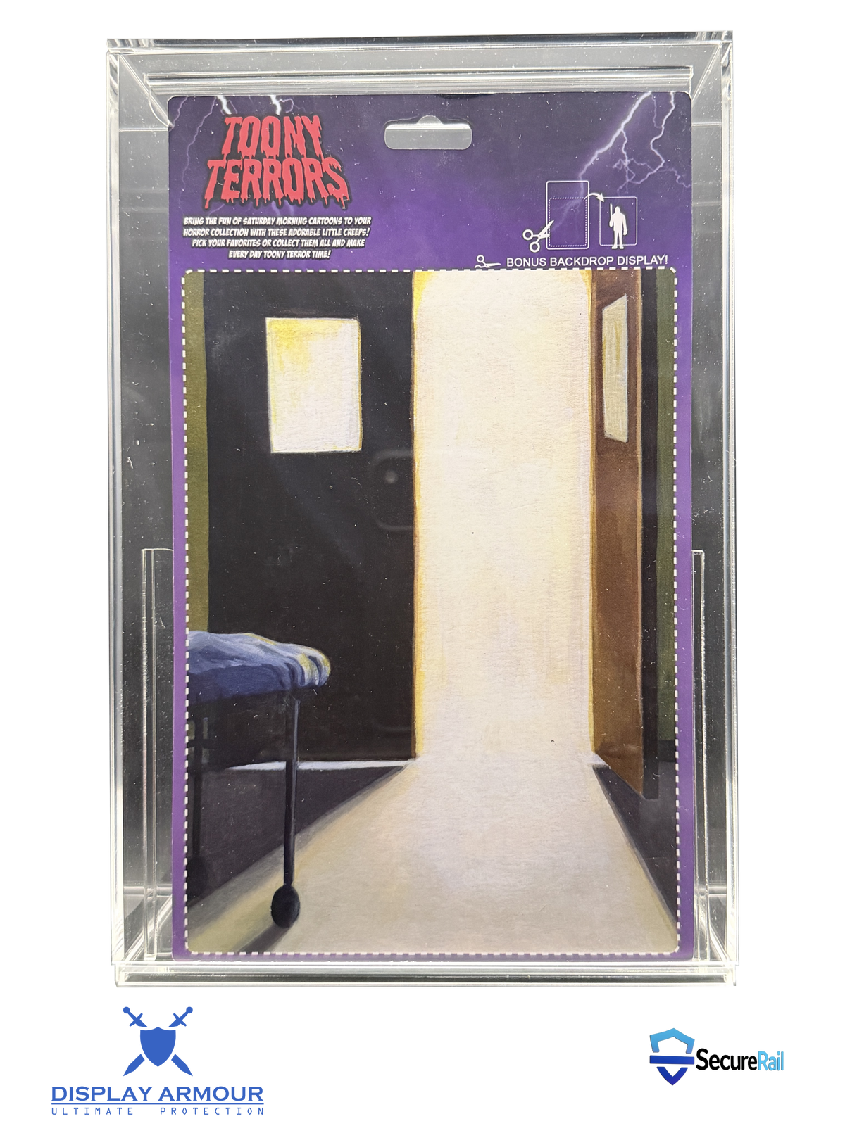 Toony Terrors Rear on display in Display Armour Case