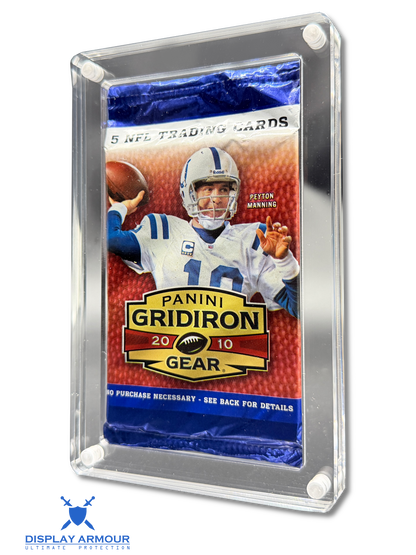 Trading Card Booster Pack Acrylic Display Case – Single Pack