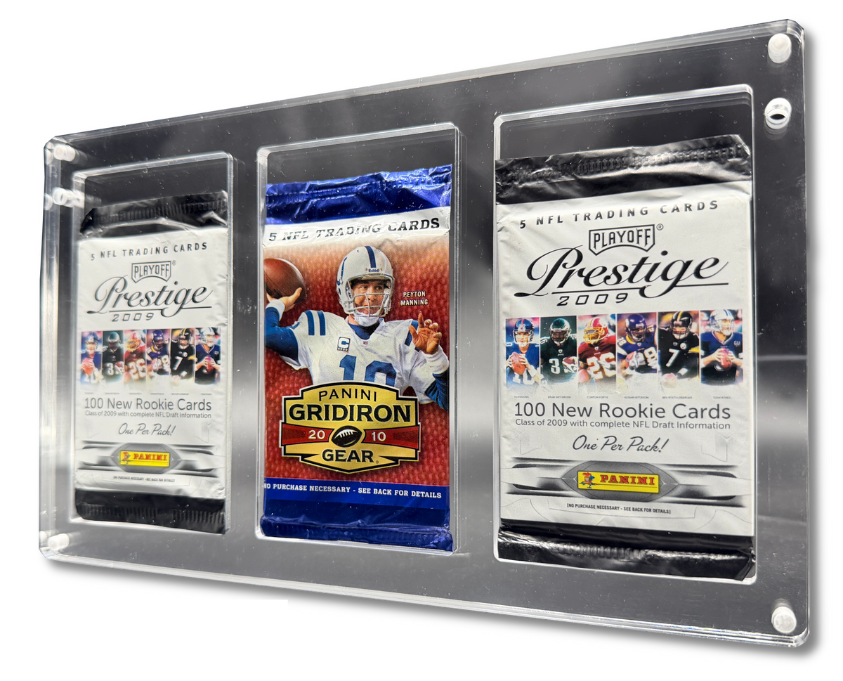 Trading card display protection
