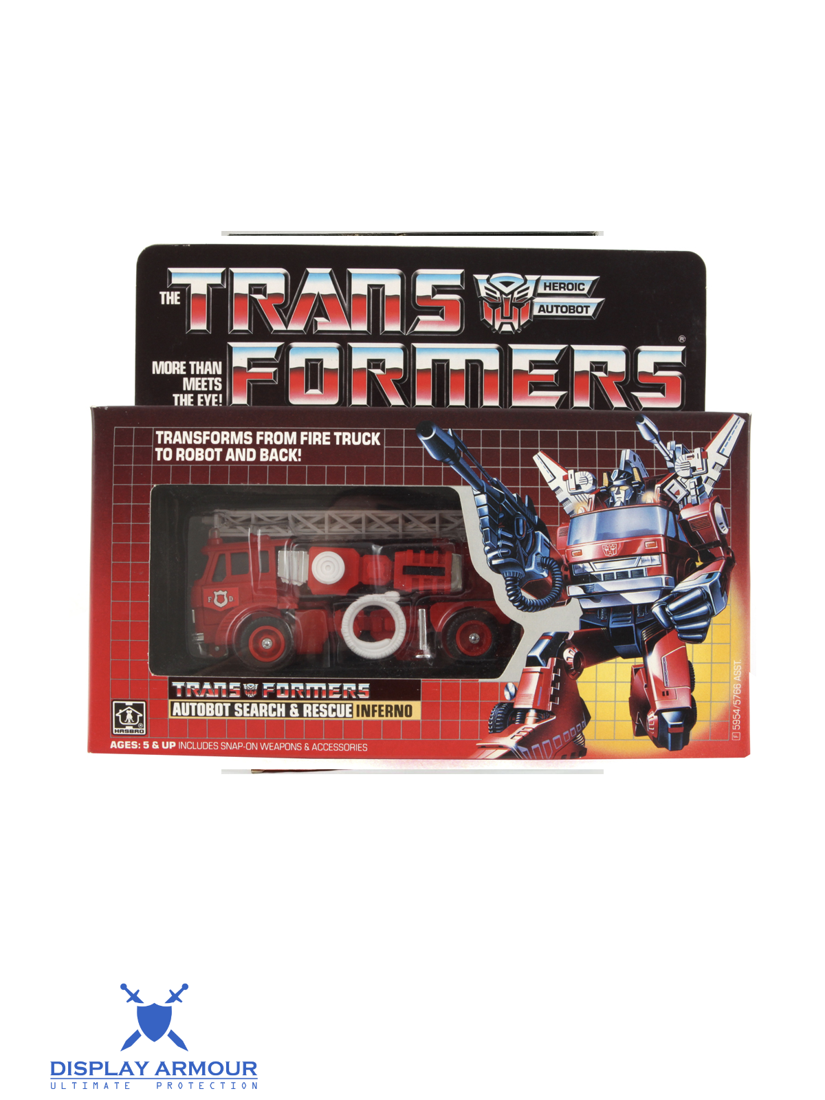 G1 Inferno vintage Transformers Autobot action figure