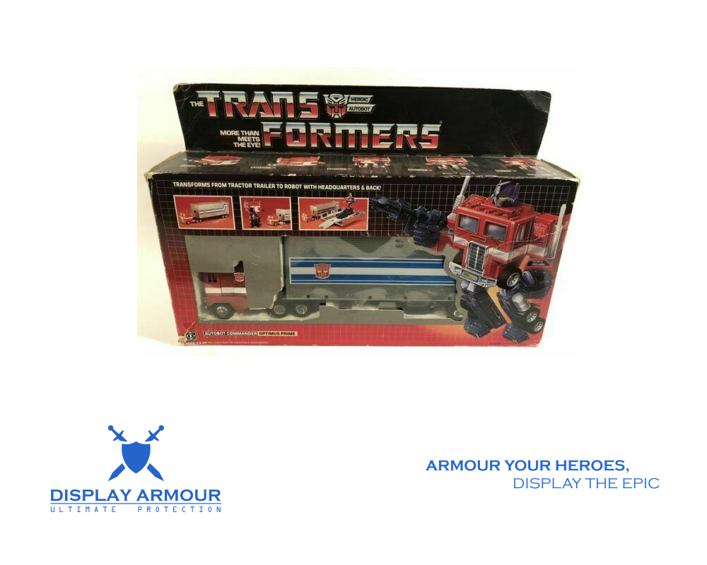 Transformers G1 Optimus Prime sealed in box (MISB) grail example