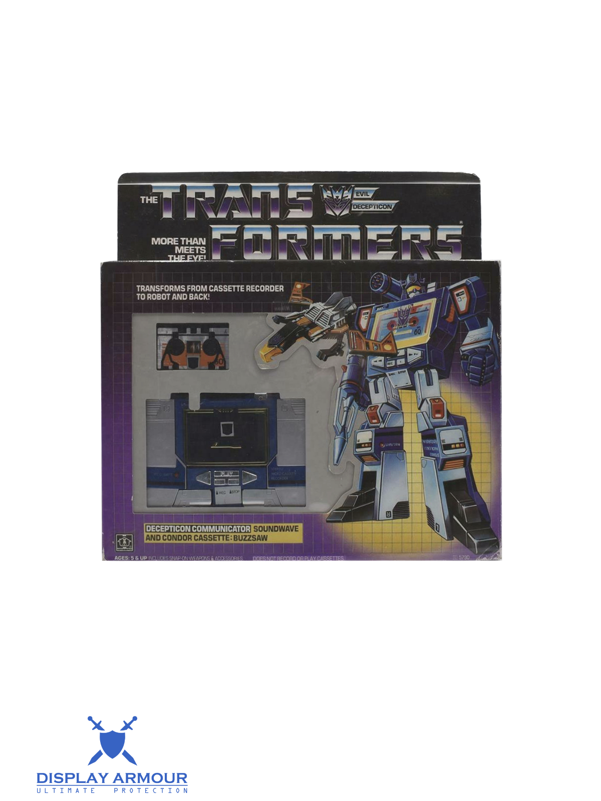 G1 Soundwave vintage Transformers action figure