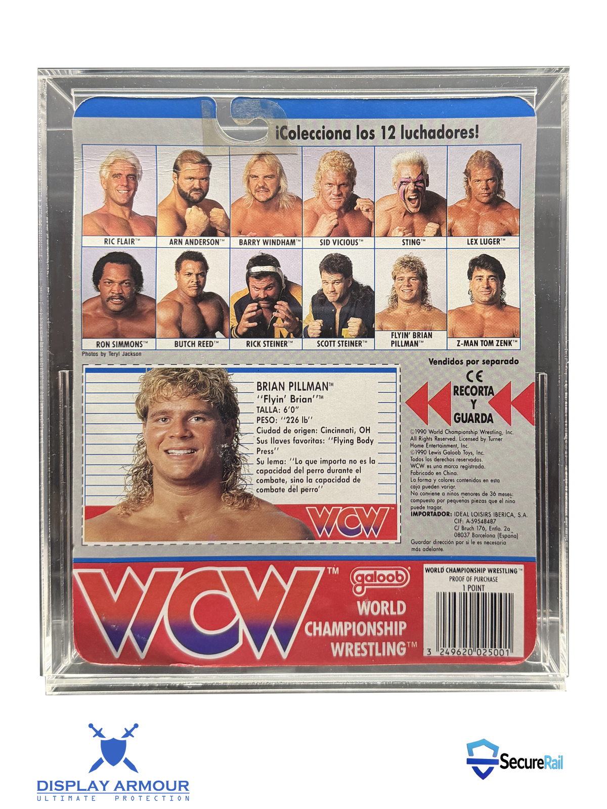 WCW Galoob in Display Armour Case