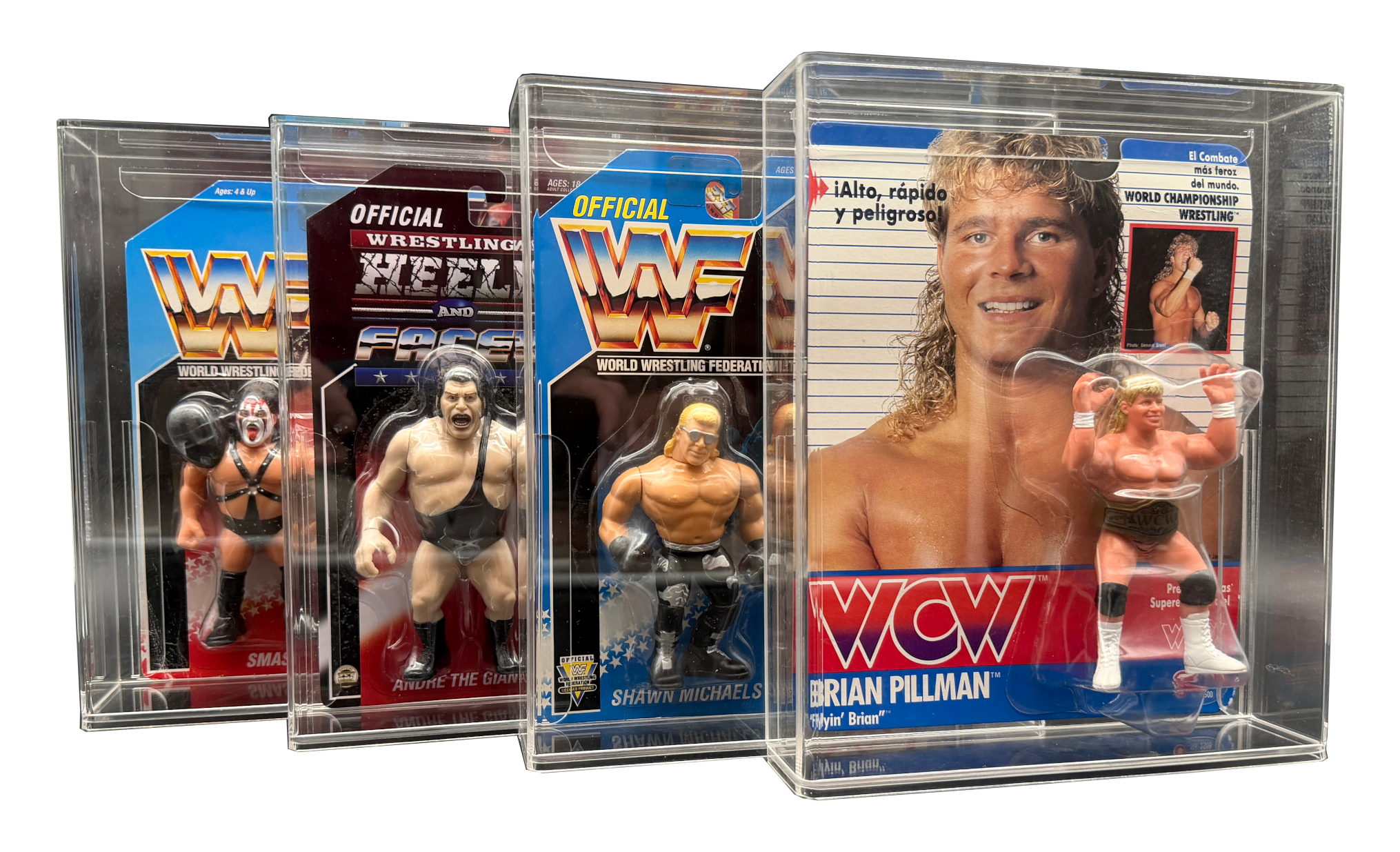 Wrestling Figures Acrylic Display Cases